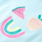  Dječja majica svijetla boja vode 128 | shoptok.hr