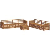  Set vanjskih sofa 9 kom. Prirodna | shoptok.hr