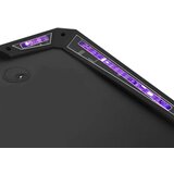 vidaXL igraći stol LED u obliku slova Y crni 110 x 60 x 75 cm | shoptok.hr