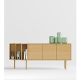 Woodman Komoda v hrastovem dekorju v naravni barvi 189x65x44 cm Shift – | Shoptok.si