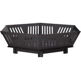  Kamin Crna 80 x 80 x 23 cm Čelik | shoptok.hr