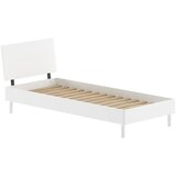 Vipack Bijeli krevet od masivne bukve s podnicom 90x200 cm Forrest – | shoptok.hr