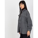 Patiskha Shirt-DN-KS-4005.99P-dark gray | Shoptok.si