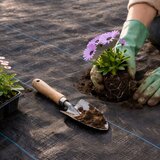 Multi Garden crna UV-otporna agrotekstilna tkanina 90 g/m² protiv korova 1,6 × 50 m, s klinovima | shoptok.hr