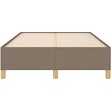  Za krevet smeđesivi 120x200 cm od tkanine | shoptok.hr