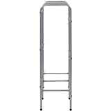 vidaXL Police za pohranu 6 sanduka srebrne 96 x 33 x 116 cm čelične | shoptok.hr