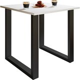 MID.YOU JEDILNA MIZA, črna, bela | Shoptok.si