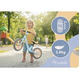 Nukido Light Flee 12" otroško kolo brez pedal, bež-modro | Shoptok.si