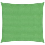 vidaXL Senčno jadro 160 g/m² svetlo zeleno 3,6x3,6 m HDPE, (20729273) | Shoptok.si