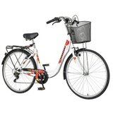  Bicikl venssini diamante 26x1.3/8" belo crveni | Eponuda.com