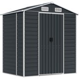  Vrtno spremište antracit 191 x 130 x 198 cm pocinčani čelik | Eponuda.com