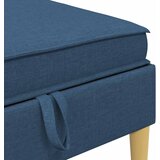  Set namještaja za dnevni boravak s jastukom 5 pcs Plava Tkanina | shoptok.hr