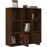 Ormarić Knjižna omara rjav hrast 98x30x98 cm, (20601316) | Shoptok.si