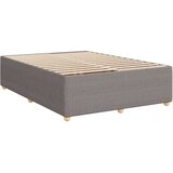 vidaXL Krevet s oprugama i madracem smeđesivi 140 x 190 cm od tkanine | shoptok.hr