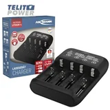 Lithium 4 Universalladegerät mit 2x 18650 Akkuzellen (2600mAh) punjač litijev-ionski, LiFePO4, nikalj-metal-hidr