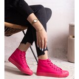 Gemre Dark Pink High-Top Sneakers Rafife | shoptok.hr