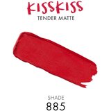 Guerlain KissKiss Tender Matte dolgoobstojna &amp;scaron;minka z mat učinkom odtenek 885 Gentle Coral 3.5 g Slike