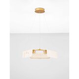 Nova Luce Krem/mjedena LED viseća svjetiljka u mramornom dekoru s mogućnosti zatamnjivanja ø 63 cm Aider – | shoptok.hr