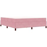  Krevetna konstrukcija Ostalo Roza i bijela 180 x 200 cm Baršun | shoptok.hr