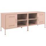 Furnova TV omarica 2 kosa roza 68x39x50,5 cm jeklo, (21924095) | Shoptok.si