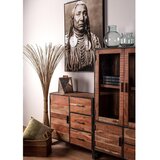 BIZZOTTO Komoda od masivnog bagrema u prirodnoj boji 90x90x40 cm Elmer – | shoptok.hr
