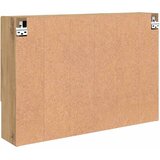  Ogledalo ormar Zidne s vratima Umjetnički hrast 80 x 17 x 55 cm | shoptok.hr