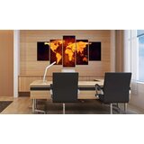  Slika - Map of the World - Hot lava 200x100 | shoptok.hr