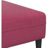  Set sofe 3 pcs boja crnog vina Baršun | shoptok.hr