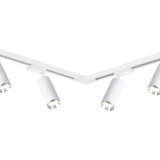  Reflektor za šinski sistem MICA 6xGU10/10W/230V bela/mat hrom | Eponuda.com