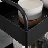 Bessagi Home Kopalniški Regal Sandro, S Kolesci, Črna | Shoptok.si