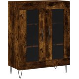  Komoda boja dimljenog hrasta 69,5x34x90 cm konstruirano drvo | shoptok.hr