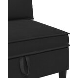  Srednji sofa s ladicom Crna Baršun | shoptok.hr