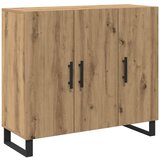  Kreveta Umjetnički hrast 90 x 34 x 80 cm Konstruirano drvo | shoptok.hr