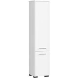 AKORD KOPALNIŠKA OMARA FIN STOLP 30 2D 140cm BELE, (21714004) | Shoptok.si