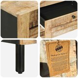  Noćni ormarić Prirodna 50 x 33 x 62 cm Čvrsto drvo manga | shoptok.hr