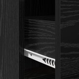  Kreveta Crni hrast 75 x 33 x 80 cm Konstruirano drvo | shoptok.hr