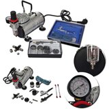  Set kompresora za zračni kist s 2 pištolja | shoptok.hr