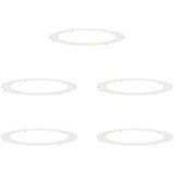 vidaXL Bele Donice Bela Plastika Velika Bela Donica Okrogla | Shoptok.si