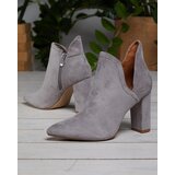 Resti Gray ankle boots with cut from Alania - Footwear | ePonuda.com