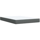  Boxspring krevet s madracem Tamnosiva 140 x 190 cm Tkanina - Tamnosiva 140 x 190 cm Dizajn linija | shoptok.hr