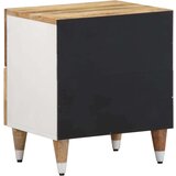 vidaXL Noćni ormarići 2 kom 40x33,5x46 cm Puno drvo Mango | shoptok.hr