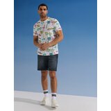 Sinsay Pamučna majica s uzorkom i kratkim rukavima | shoptok.hr