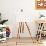 vidaXL Slikarsko stojalo 100x104x172 cm trdna bukovina | Shoptok.si