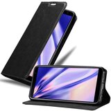 Cadorabo Ohišje, združljivo z Samsung Galaxy J6 PLUS v nočna črna - Zaščitni ovitek z magnetnim zapiranjem, stoječo funkcijo in režo za kartice, (20560744) | Shoptok.si