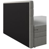 Bessagi Home Postelja Boxspring Aria, Siva | Shoptok.si