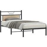  Posteljni okvir brez vzmetnice sonoma hrast 107x203 cm inž. les, (21829461) | Shoptok.si
