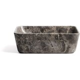 Kave Home Siv kamnit umivalnik 40x40 cm Darnen – | Shoptok.si
