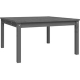  Vrtni stol sivi 82,5 x 82,5 x 45 cm od masivne borovine | Eponuda.ba