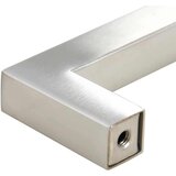  Ručke za ormarić 10 kom srebrne 128 mm od nehrđajućeg čelika | shoptok.hr