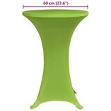  Rastezljivi stolnjak 4 kom 60 cm zeleni | Eponuda.com